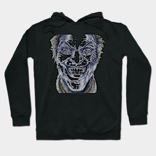 joker hand drawing graphic design and drawing by ironpalatte Hoodie